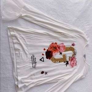 Brand new guess long sleeve shirt